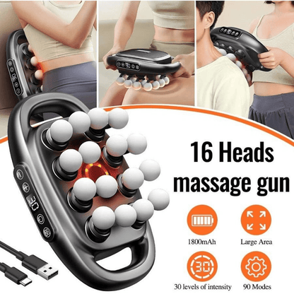 StrainAway™ 16-Head Massager